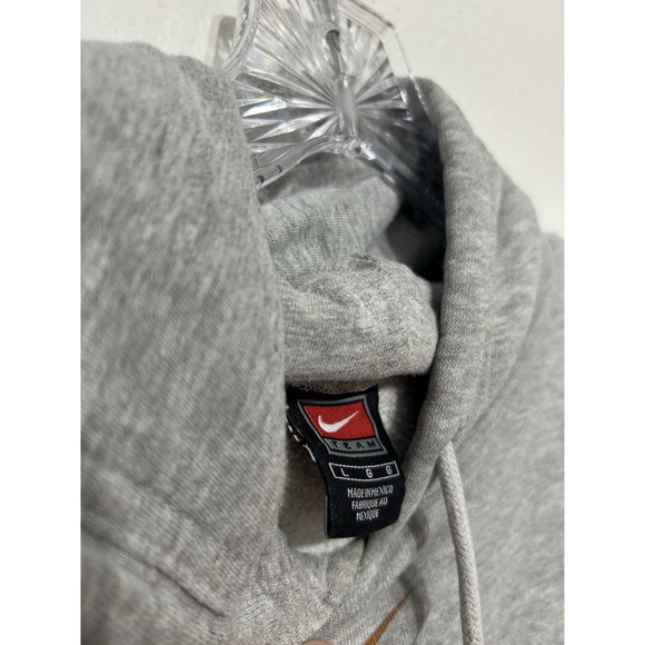 Texas Longhorns 2005 Rose Bowl Granddaddy Of Them All Gray‎ Nike Hoodie Men's L - Picture 8 of 12